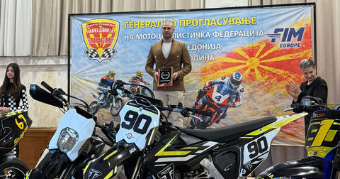 Петар Мијалков прво име во изборот на најдобрите од мотоспортот за 2025 година