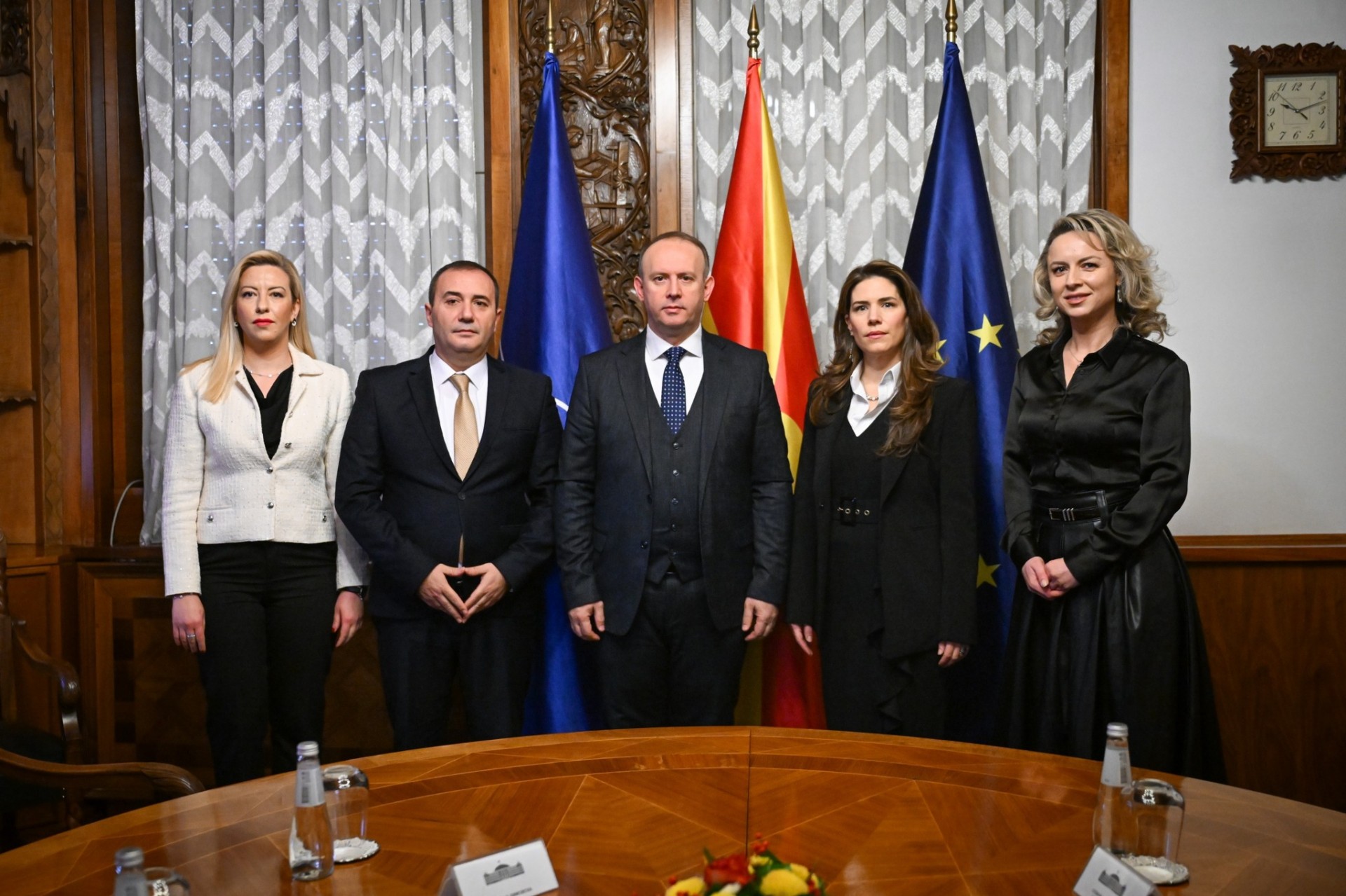 ФОТО: Јошевска-Анастасовска и Кадри-Шахиновиќ дадоа свечени изјави: Двете најавуваат промени и создавање силна институција