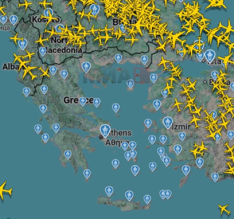 Во прекин е авионскиот сообраќај во Грција поради технички проблеми