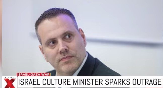 ИЗРАЕЛСКИОТ МИНИСТЕР ЗА КУЛТУРА: Газа му припаѓа на Израел, Палестинците се гости