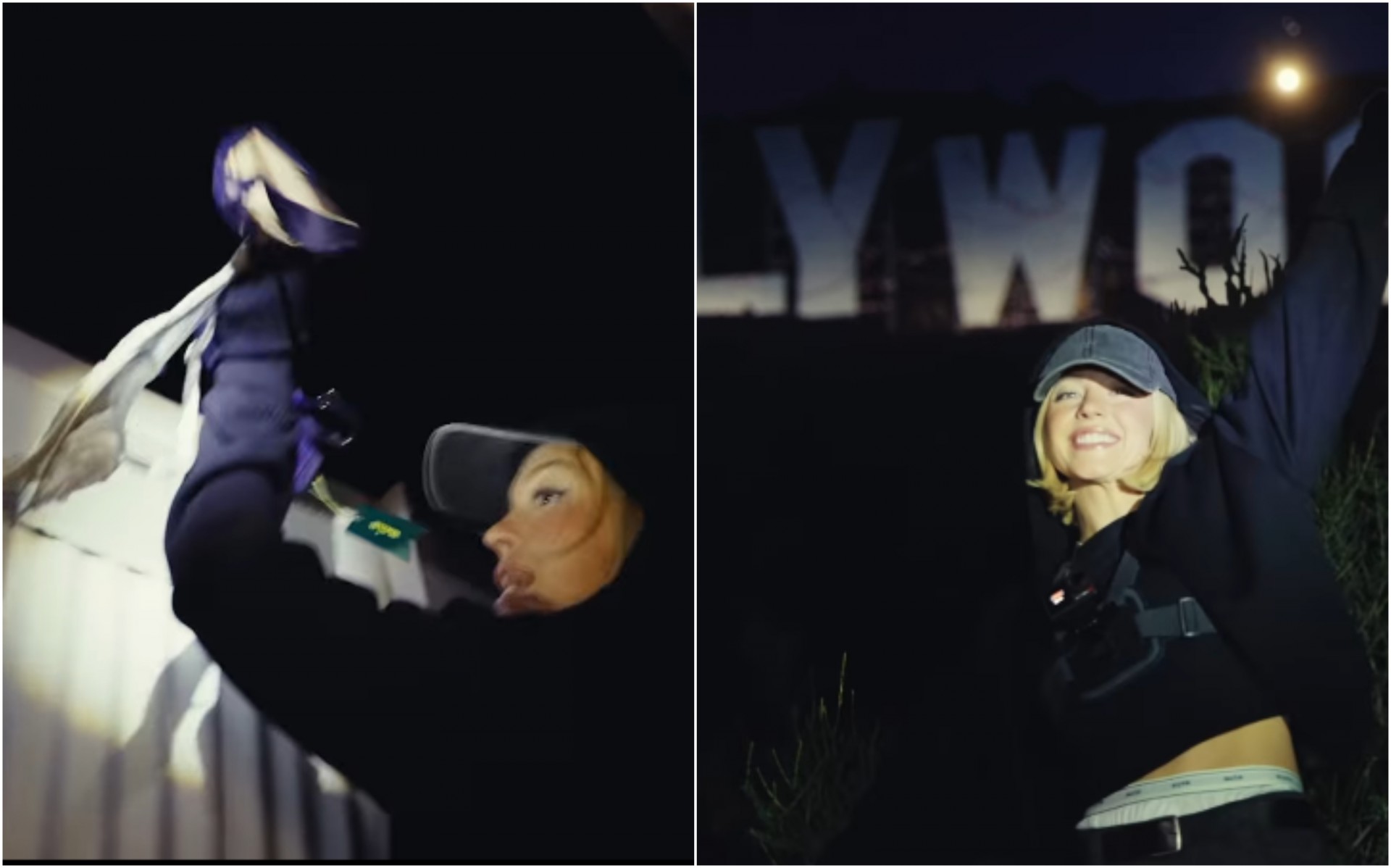 Оваа американска актерка го украси холивудскиот знак со градници, еве зошто!