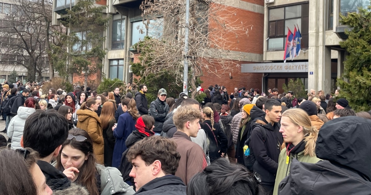 Протест и бојкот на наставата на неколку факултети во Нови Сад