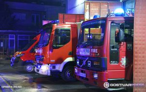 Пожар во куќа и угостителски објект во Добридол