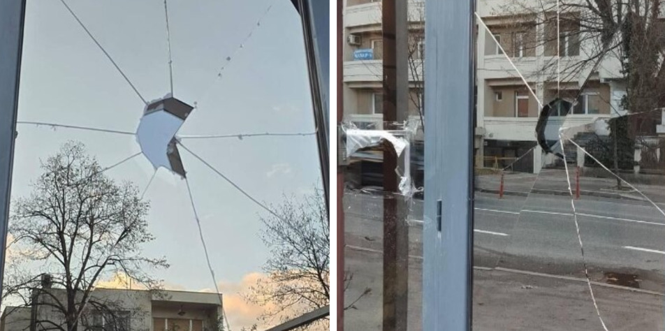 Обвинителството отвори постапка за оштетување на влезната врата на бугарската Амбасада