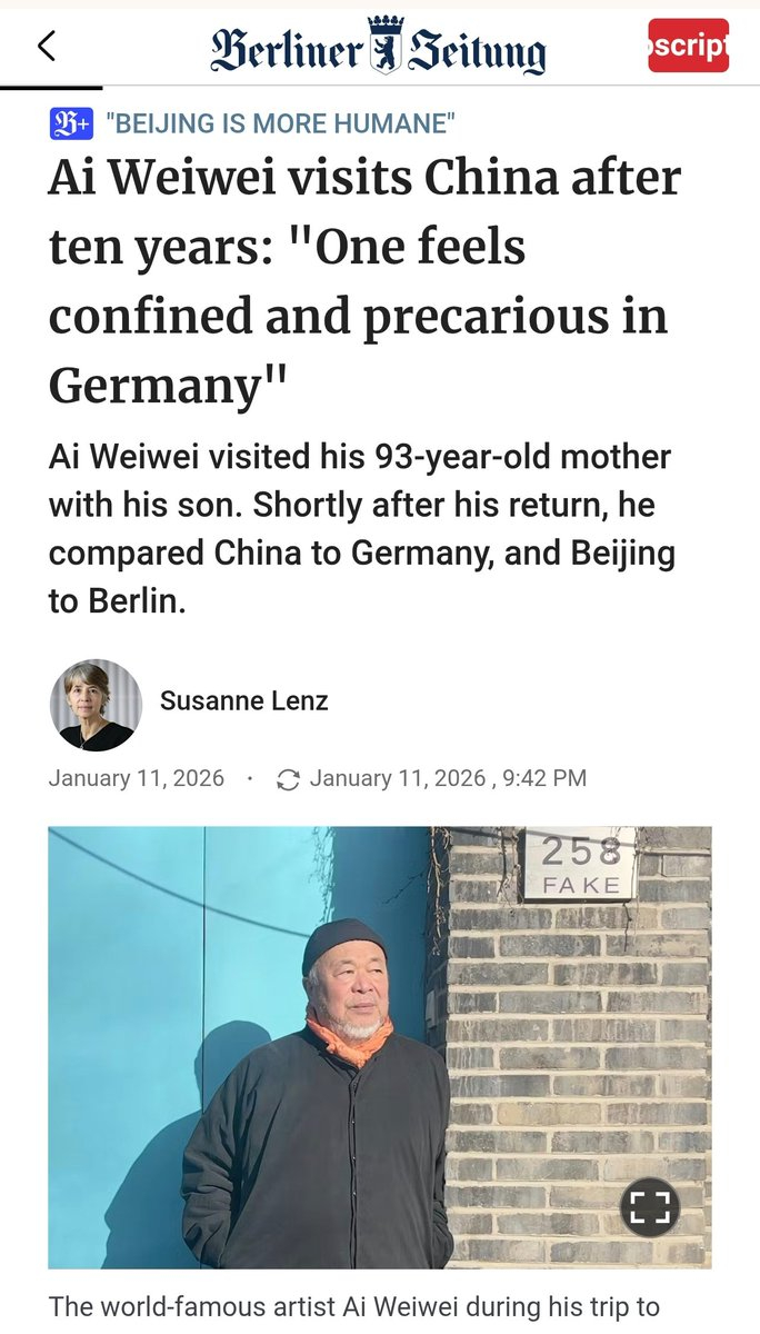 Германија версус Кина во очите на кинески дисидент