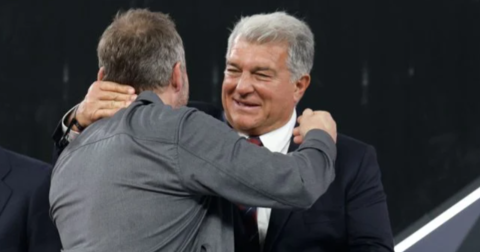 Лапорта: Флорентино ми честиташе, верувам во уште една трофејна година!