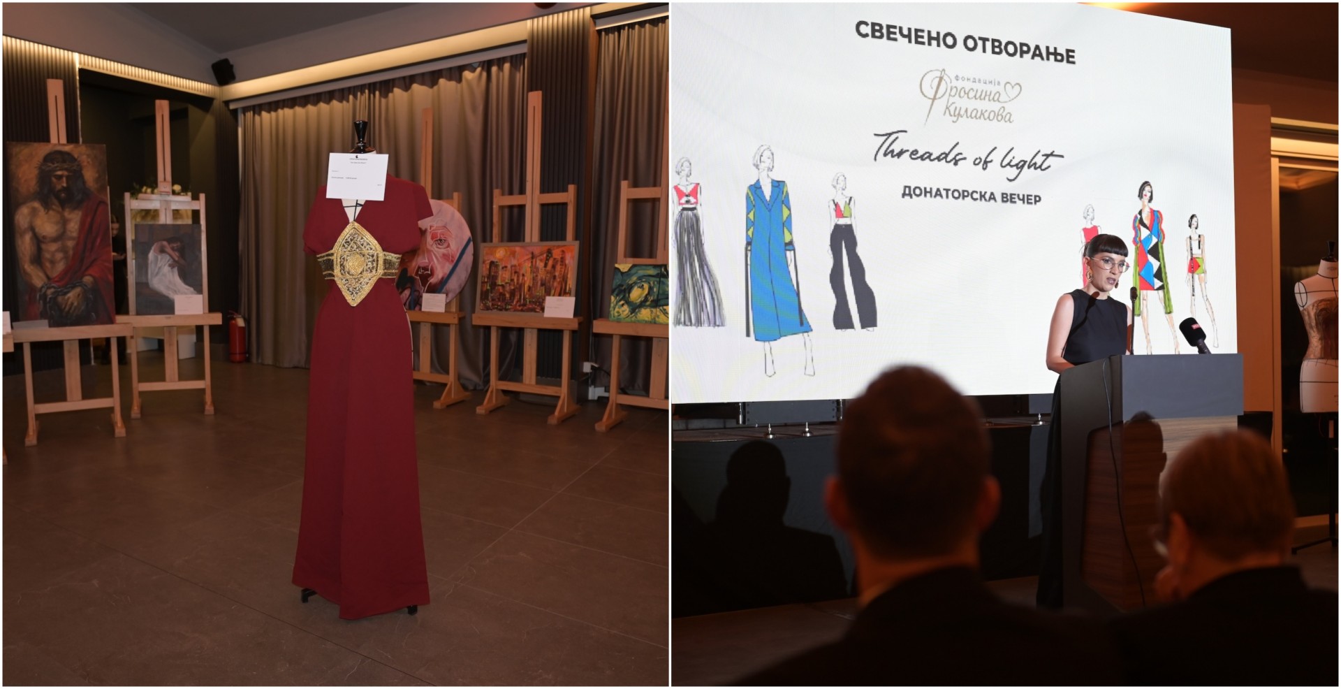 Креациите на прерано починатата Фросина Кулакова продадени на аукција: Собрани вкупно 512.500 денари, кои ќе бидат наменети за фондацијата