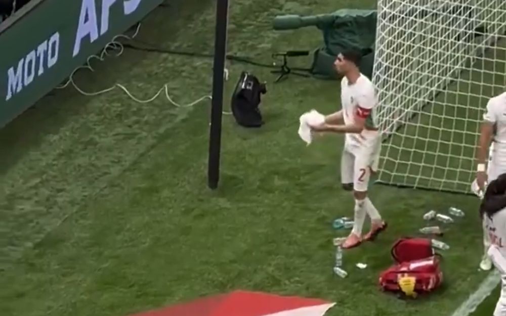 Хакими му се извини на Менди за пешкирот: Тоа што го направив не беше професионално!