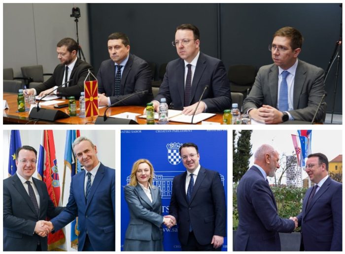 НИКОЛОСКИ: Силна подршка од Хрватска за Македонија за патот кон ЕУ и интнезивирање на нашите политички и економски односи