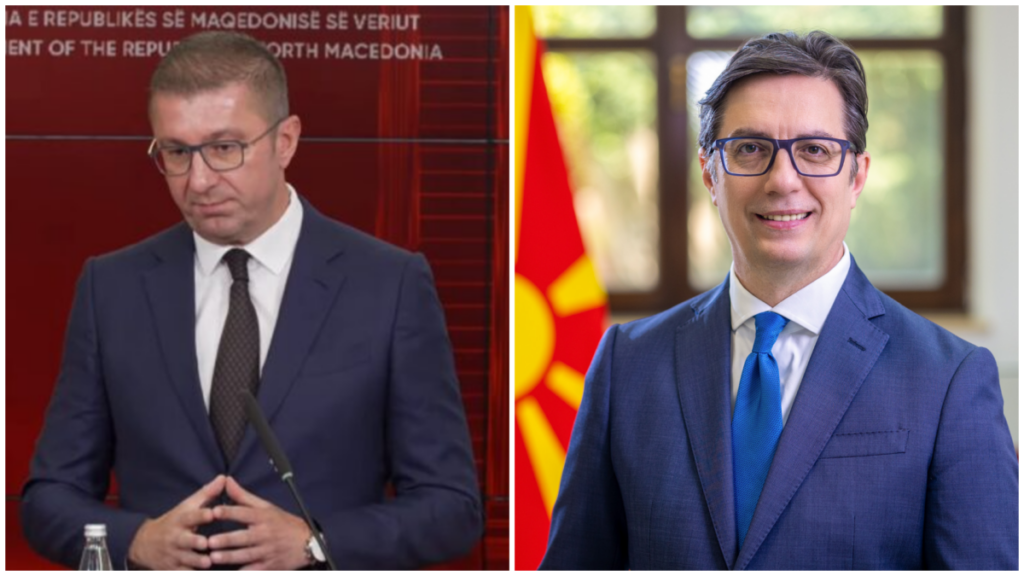 Мицкоски го обвини Пендаровски дека носел неуставни одлуки за време на Ковид кризата, Пендаровски со реакција