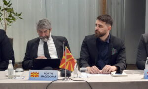 Јовановски и Деспотовски на Собрание на Балканската одбојкарска федерација во Сараево