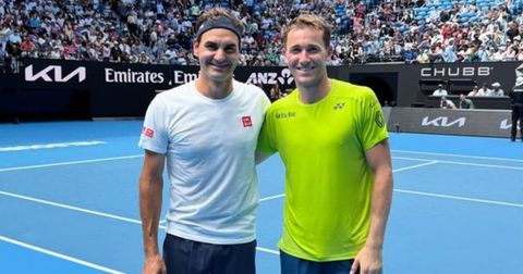 Пензионираниот Федерер го реши некогашниот втор тенисер на светот!