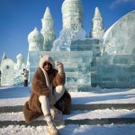 Ексклузивно за ТВ Тера македонската дизајнерка Стефанија Насеска Попадинец од Снежниот град во Кина