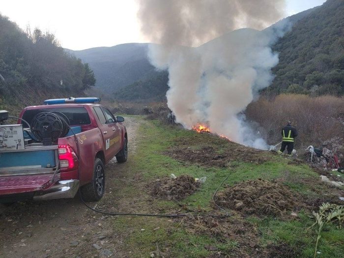 Пожарникарите од Струмица со три интервенции