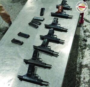 На „Богородица“ откриени службени пиштоли украдени од обезбедувањето на скопското ЈП „Паркови и зеленило“