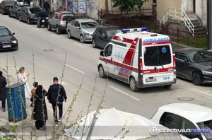 Повредена жена пешак во несреќа во Гостивар