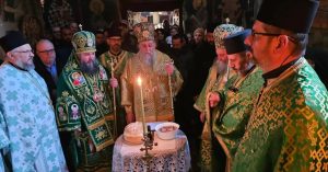 Пахомије служеше во Лесново за Свети Гаврил и Свети Прохор Пчински