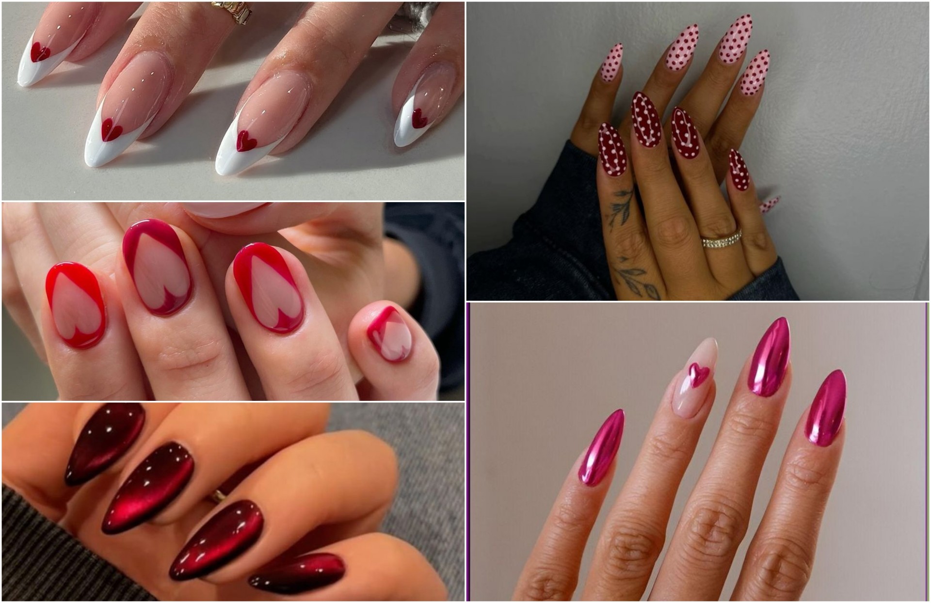 Какви нокти можете да направите за денот на вљубените? Трендови по кои „полудеа“ жените