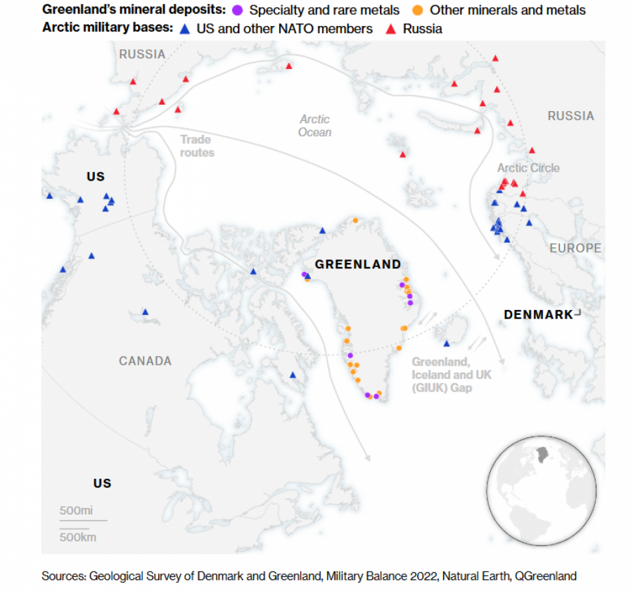 Европски земји испратија војници во Гренланд во текот на ноќта