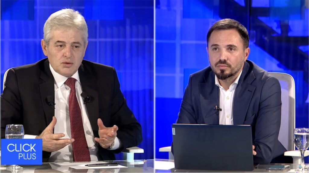 Ахмети во Клик Плус: Добро е што отидовме на лидерската свикана од Мицкоски, Европа е формирана на принципи, дијалог и компромис