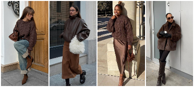 Предлог комбинации со кафеава боја – безвременска класика што е идеална за зима (фото)