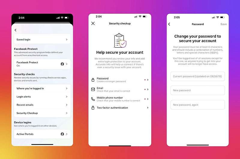 По сомнителните барања за промена на лозинки, Instagram тврди дека профилите се безбедни