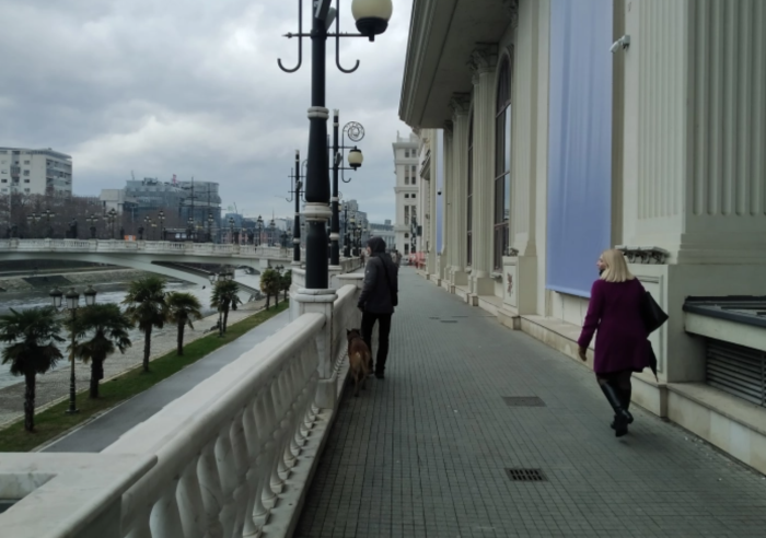 Под влијание на циклонска активност, од вечер врнежи од дожд, наместа и над 30 литри на квадратен метар