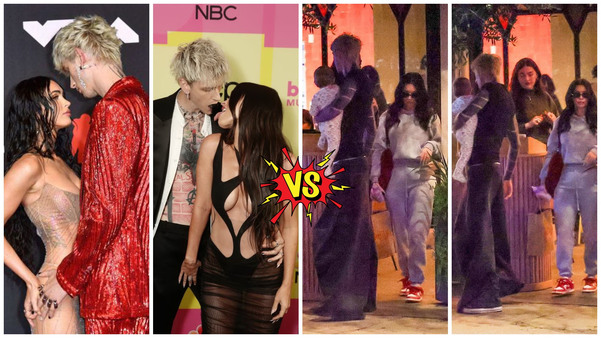 Некогаш сродни души, сега ги обединува само ќерката – Ретки заеднички фотки од Меган Фокс и Машин Ган Кели