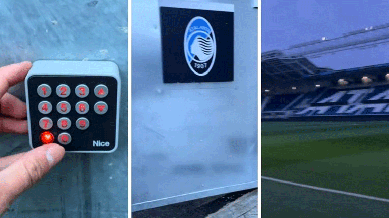 Сега сите ја знаат, Аталанта ќе мора да си ја промени лозинката за влез на стадионот (Видео)