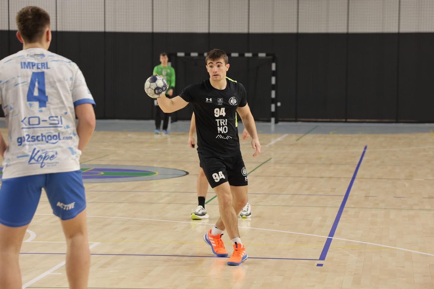 Стојановиќ без грешка, Тримо победнички со Словењ Градец