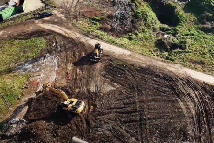 Ѓорѓиевски: Почна површинското чистење на депонијата Вардариште, следува процес на одгасување