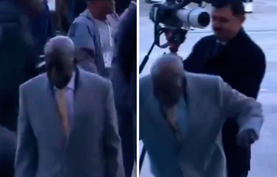 (Видео) Нигерискиот претседател падна пред Ердоган