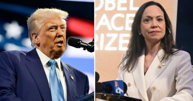 НОБЕЛОВАТА НАГРАДА ЗА МИР НЕ МОЖЕ ДА СЕ ПРЕНЕСУВА ИЛИ ОДЗЕМА, ВЕЛАТ ОД НОРВЕШКИОТ ИНСТИТУТ ПО НАЈАВИТЕ НА МАЧАДО ДЕКА ЌЕ МУ ЈА ДАДЕ НА ТРАМП
