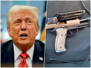 Трамп: Ова е пиштолот на напаѓачот, наполнет, со уште два полни шаржери