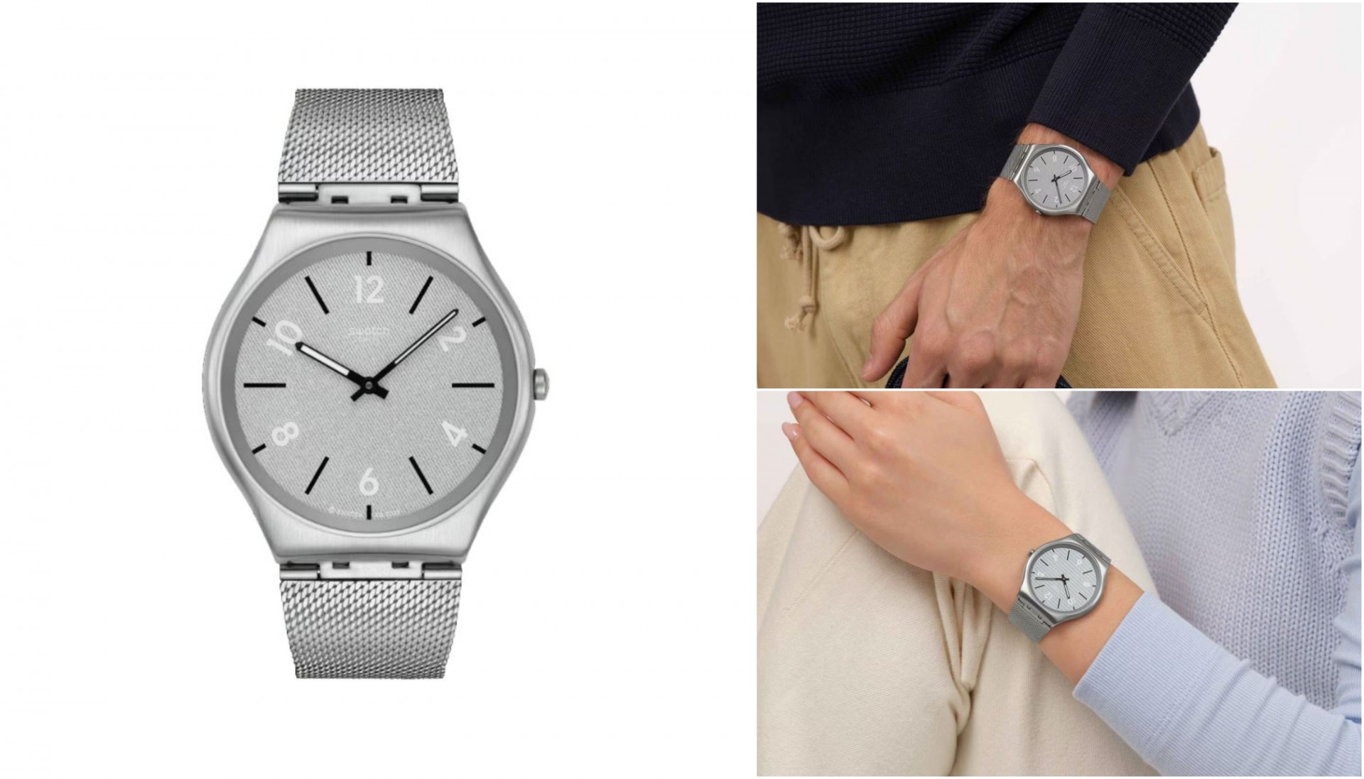 Часовник на неделата: Swatch Getting Meshy – кога минимализмот станува моден израз