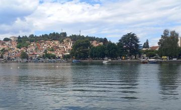 Водостојот на Охридско Езеро еден сантиметар над просекот за јануари