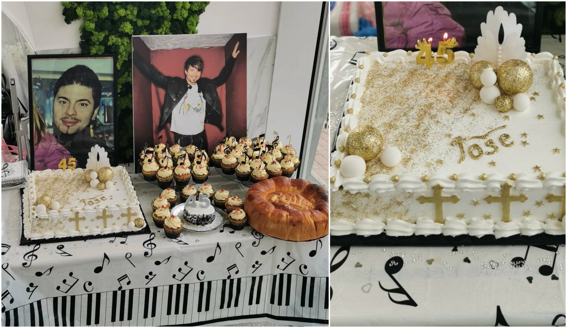 Роденденска торта посветена на својот брат и свеќички со бројката 45: Дора, сестрата на Тоше и годинава ја продолжи традицијата за неговиот роденден