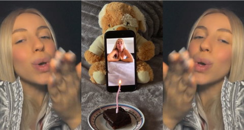 Сите и честитаа нејзе, а само таа нему: Антониа Гиговска го славе(ше) „денот што го чекаме цела година“, па доби мноштво честитки, а ова се највпечатливите: „Среќан роденден копиљ“!