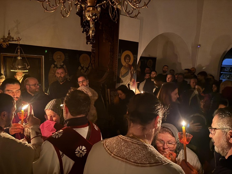 Струмичани новата година ја дочекаа в црква