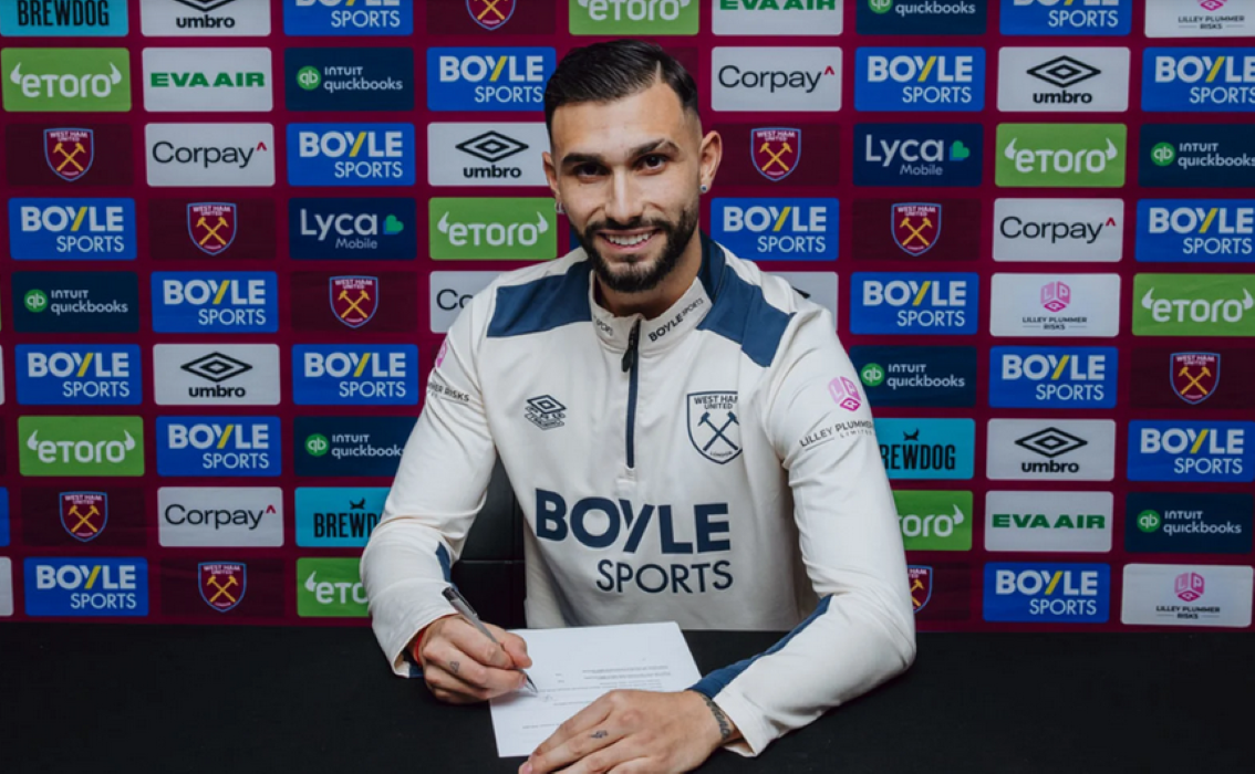 Вест Хем плати 30 милиони евра за напаѓач кој сезонава даде само два гола!