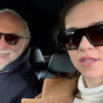 (Фото) Љубовта им цвета: Лазар Ристовски ужива во Милано со 39 години помладата Аница