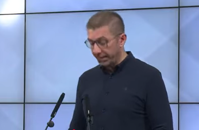 ВИДЕО: Прес конференцијата на Мицкоски за локалните избори, ВМРО-ДПМНЕ победи во Маврово