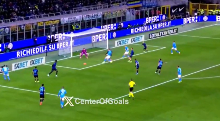 Елмас асистираше за израмнување на Наполи во дербито со Интер! (ВИДЕО)