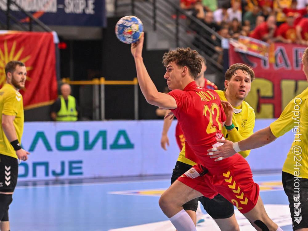 ВО ЖИВО  Македонија – Данска