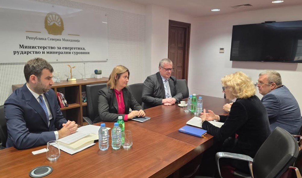 Меѓународна соработка за енергетска сигурност: Божиновска со серија средби со амбасадори за иднината на секторот