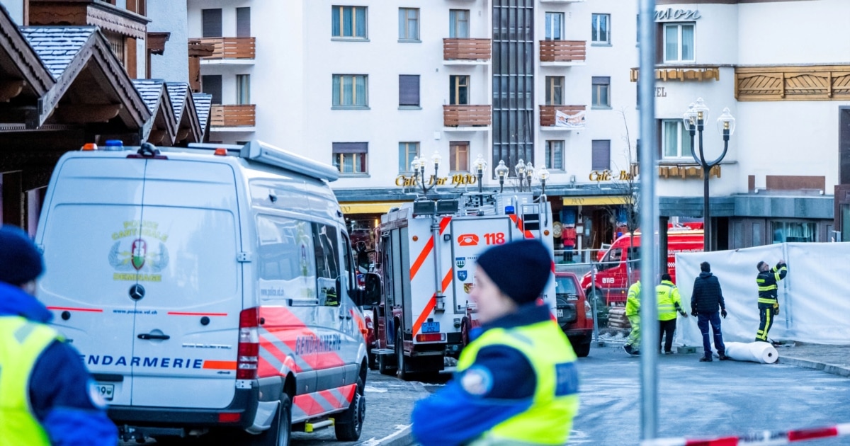 Неколку лица загинаа по експлозија во бар во швајцарскиот ски-центар Кран Монтана