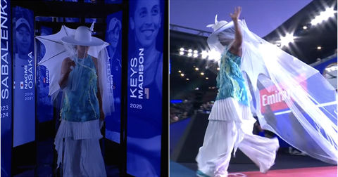 ВИДЕО: Тенис или модна ревија? Погледнете како Осака излезе на теренот во Мелбурн