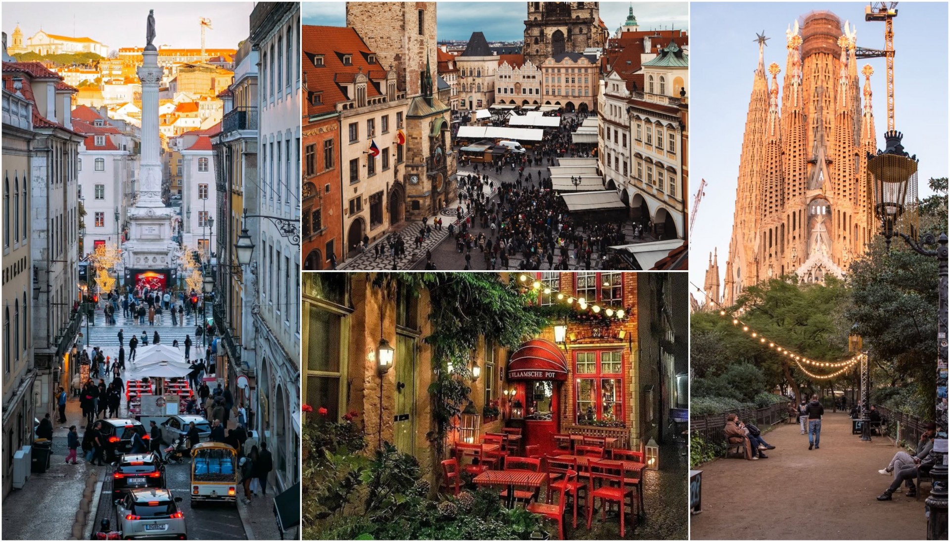 Еднодневно патување низ Европа: Градови со евтин превоз, храна и добро време