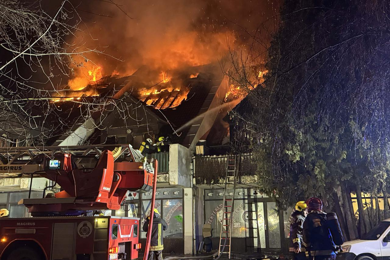 Ужасни сцени во близина на Будимпешта: Пожар зафати хотел, неколку мртви и тешко повредени