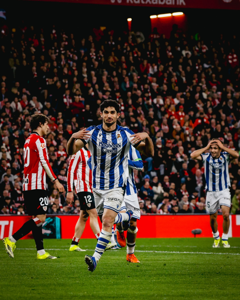 Ракетата на баскиското дерби Атлетик Билбао – Сосиедад